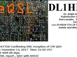 Qsl cw