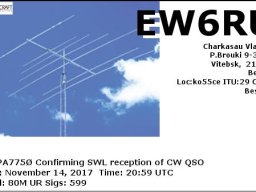 Qsl cw