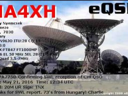 Qsl cw