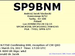 Qsl cw