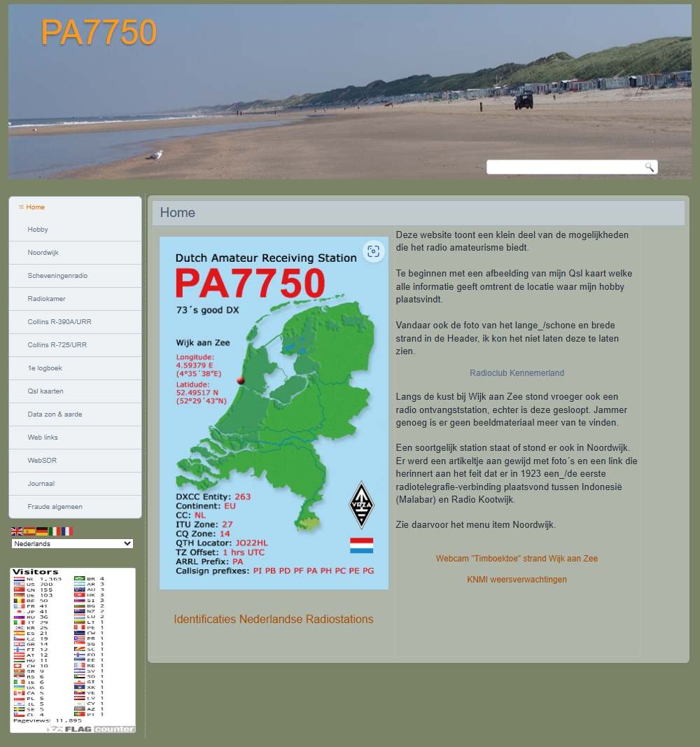 oude website